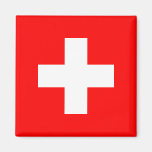 Swiss Flag (Switzerland) Magnet