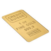 Swiss Gold Bar Magnet (Rechte Seite)