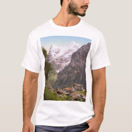 Swiss Hotel in den Alpen (1900) T-Shirt