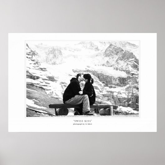 Swiss Kiss Print Poster (Vorne)