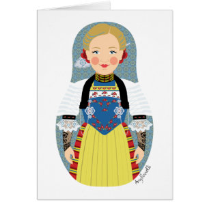 Swiss Matryoshka Card