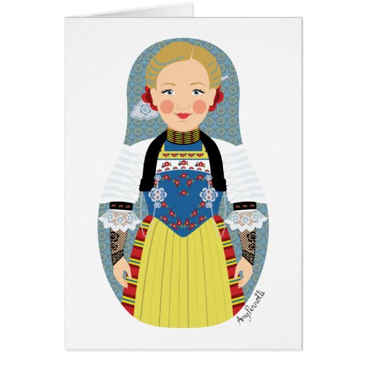 Swiss Matryoshka Card (Vorne)