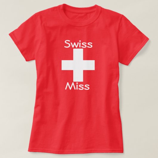 Swiss Miss T-Shirt (Design vorne)