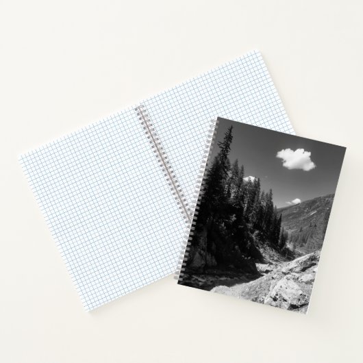 Swiss Mountain Scene Notebook Notizblock (Innenseite)