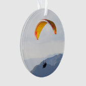 Swiss Paragliding Orange Ornament (Vorderseite)