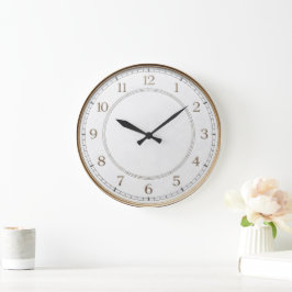 Swiss Precision Inspired Dial Große Wanduhr