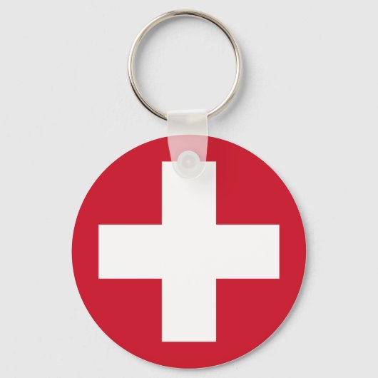 Swiss Roundel Schlüsselanhänger (Vorderseite)