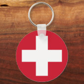 Swiss Roundel Schlüsselanhänger (Vorderseite)