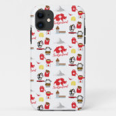 Swiss Travel Icons | Clip Art Pattern Case-Mate iPhone Hülle (Rückseite)