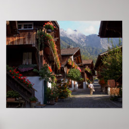 Swiss Village Print, Value Poster Paper (Matte)