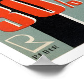 Swiss Vintage Travel Poster - Wiederherstellung (Ecke)