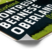 Swiss Vintage Travel Poster - Wiederherstellung (Ecke)