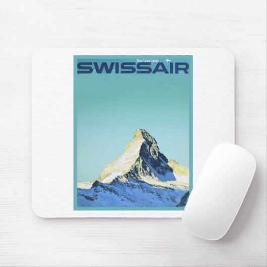 Swissair, Matterhorn Mousepad (Mit Mouse)