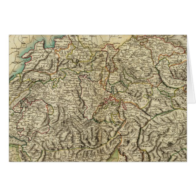 Swisserland - Schweiz Atlas Karte (Vorderseite (Horizontal))