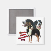 Swissie Trio 2 - Magnet (Vorderseite/Rückseite)