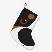 Swissy-Face-Strumpf Kleiner Weihnachtsstrumpf (Vorderansicht (hängend))