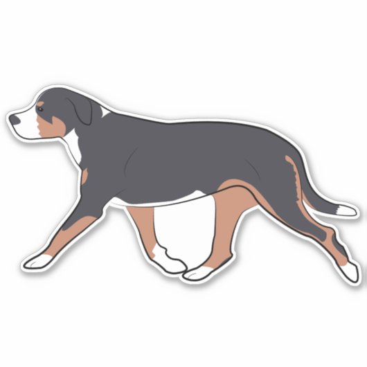 Swissy Sticker (Vorderseite)