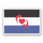 Switch-Pride-Markierung Aufkleber (Vorderseite)