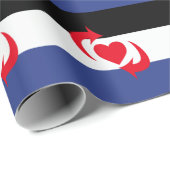 Switch-Pride-Markierung Geschenkpapier (Rolleneckpunkt)