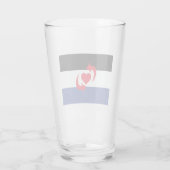 Switch-Pride-Markierung Glas (Rückseite)