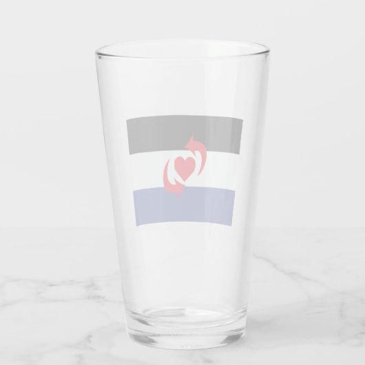 Switch-Pride-Markierung Glas (Rückseite)