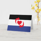 Switch-Pride-Markierung Karte (Gelbe Blume)