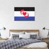 Switch-Pride-Markierung Leinwanddruck (Insitu (Schlafzimmer))