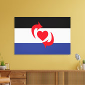 Switch-Pride-Markierung Leinwanddruck (Insitu (Wohnzimmer))