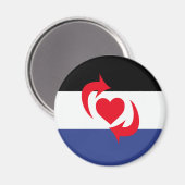 Switch-Pride-Markierung Magnet (Vorderseite/Rückseite)