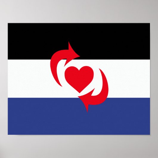 Switch-Pride-Markierung Poster (Vorne)