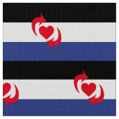 Switch-Pride-Markierung Stoff (Nahaufnahme)