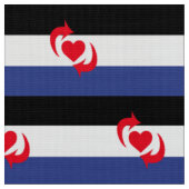 Switch Stolzflagge Stoff (Nahaufnahme)