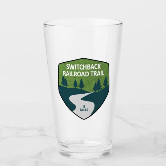 Switchback Railroad Trail Glas (Vorderseite)
