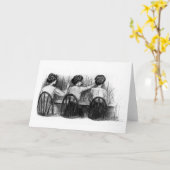 Switchboard Operators Karte (Gelbe Blume)