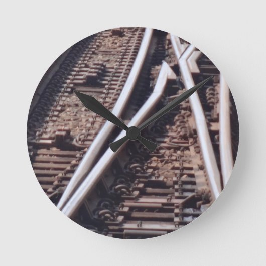 Switches Runde Wanduhr (Vorderseite)