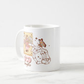 Switching Off OCD Whimsical Retro OCD Awareness Kaffeetasse (Vorderseite Links)