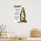 Swithun von Winchester Poster (Küche)