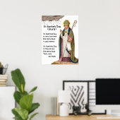 Swithun von Winchester Poster (Heimbüro)