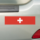 Switzerland Flag Autoaufkleber (Auf Auto)