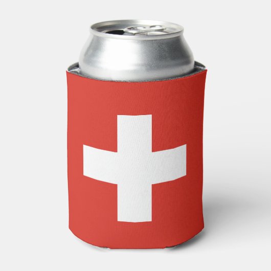 Switzerland Flag Dosenkühler (Kanne Vorderseite)