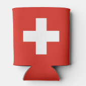 Switzerland Flag Dosenkühler (Rückseite)