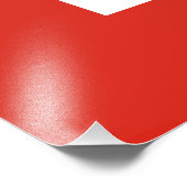 Switzerland Flag Fotodruck (Ecke)