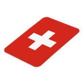 Switzerland Flag Magnet (Linke Seite)