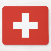 Switzerland Flag Mousepad (Vorne)