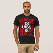 SWITZERLAND Flag T-Shirt (Vorne ganz)