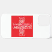 Switzerland Flag Word Cloud Case-Mate iPhone Hülle (Hinten (horizontal))