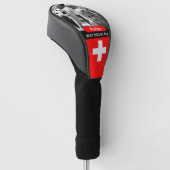 Switzerland Golf, Best Dad, Swiss Flag, Photo Golf Headcover (angewinkelt)