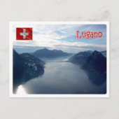 Switzerland - Lugano - Postkarte (Vorderseite)