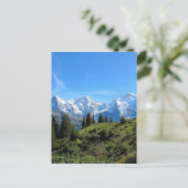 Switzerland Majestic Beautiful Postkarte (Stehend Vorderseite)
