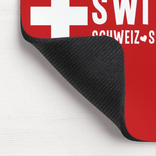 SWITZERLAND-Mousepad Mousepad (Ecke)